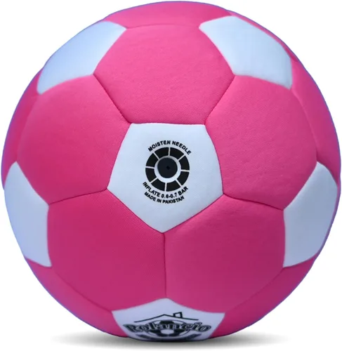Vista 5 de The House Kicker - Balón de fútbol para interiores, tamaño 4, suave y seguro, pelota de interior para el hogar y patios, pelota de casa, ideal