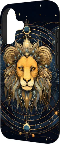 Vista 2 de Leo Zodiac Sign Lion Horoscope Constellation Case for iPhone 17