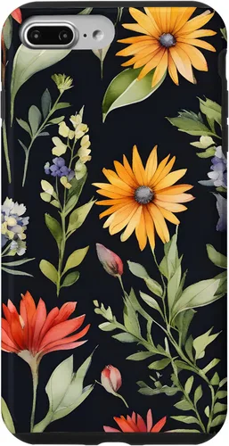 Vista 12 de iPhone 16 Bouquet Acuarela Flores Acuarela Floral Botánico Case