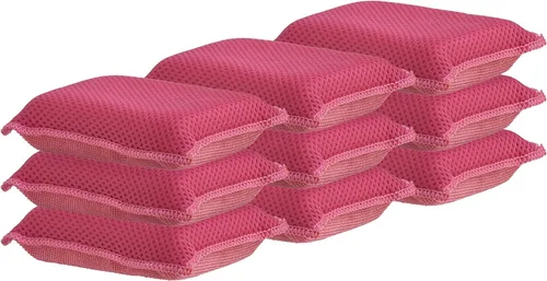Vista 11 de Esponjas de microfibra para platos, esponjas de cocina, esponja antiarañazos, esponjas de limpieza para el hogar, suministros de limpieza multiusos