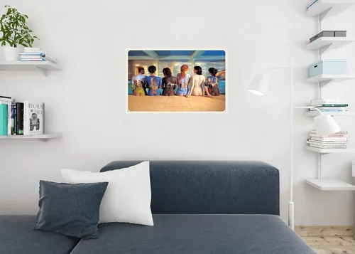Vista 2 de BUY ART FOR LESS Póster artístico con licencia oficial de Pink Floyd Back Catalog Music Album - 36 x 24 pulgadas - Impresión decorativa - Papel