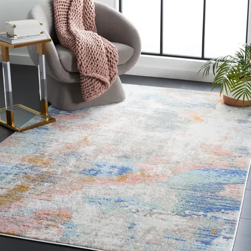 Vista 10 de SAFAVIEH South Hampton Collection - Alfombra decorativa, 2 x 3 pies, color beige, lana abstracta hecha a mano, ideal para zonas de alto tráfico