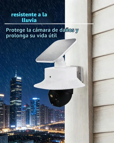Vista 4 de Cubierta de lluvia para Eufy Security SoloCam S340, resistente a la intemperie, a prueba de polvo, resistente a los rayos UV