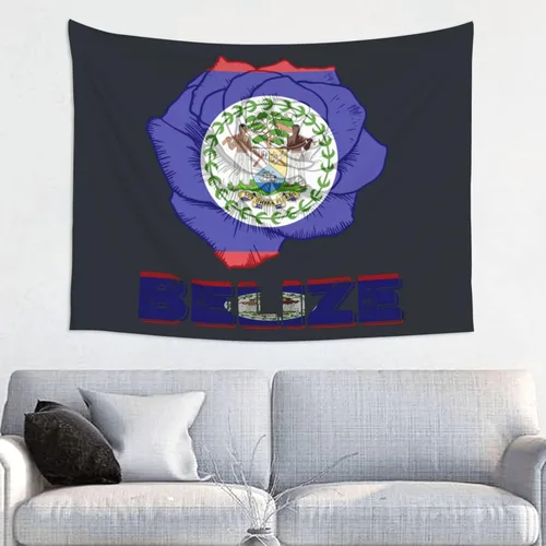 Vista 18 de Póster de tapiz con diseño de bandera de las Bahamas de 29 x 37 pulgadas, decoración del hogar, para colgar en la pared, decoración de fondo