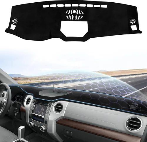 Vista 32 de Sunsdrew - Cubierta de salpicadero para Dodge Ram 1500 2500 3500 2010-2018