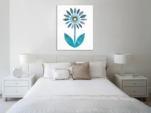Vista 2 de Jaxson Rea "Retro Blooms III Gallery Wrapped Canvas by Melissa Averinos, 12" x 15
