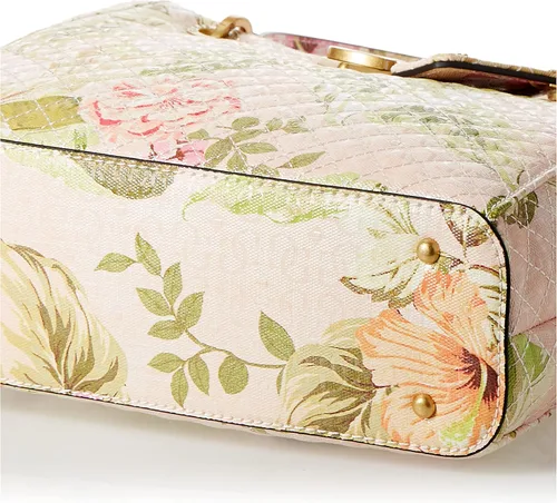 Vista 3 de GUESS Nerina - Bolsa pequeña de Noel, Durazno (PEACH FLORAL)
