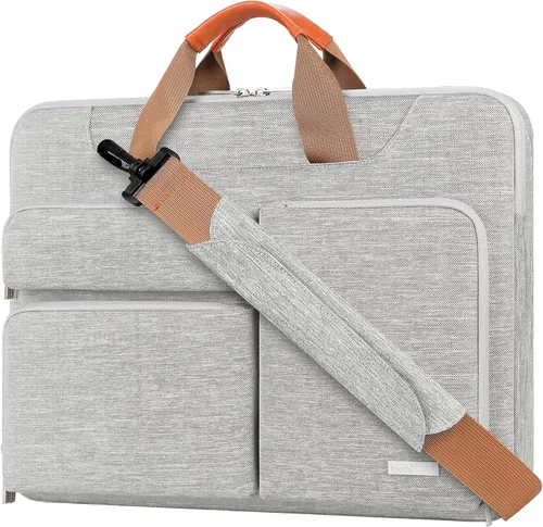 Vista 8 de Lacdo Funda protectora para laptop de 360° para MacBook Air M2/M1 de 13 pulgadas 2022-2010 MacBook Pro M2/M1 2022-2012 Surface Book 3 2 Negro