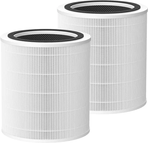 Vista 11 de Core 400S-P Filtro de repuesto de humo para purificador de aire inteligente LEVOIT Core 400S-P, filtro de aire HEPA 3 en 1 y filtro de carbón