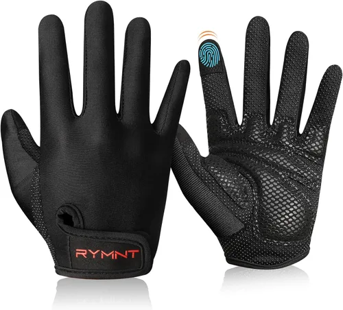 Vista 9 de ZEROFIRE Full Finger Workout Gloves for Women Men - Weight Lifting Gloves with Full Palm Protection & Extra Grip for Women Gym, Weightlifting