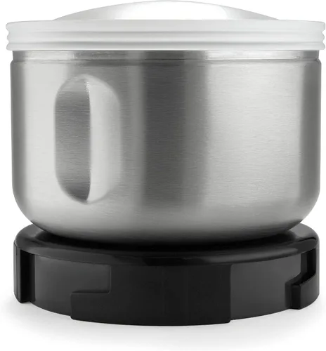 Vista 6 de KitchenAid BCG111ER - Molinillo de café con cuchilla, color rojo imperio, 4 onzas y kit de accesorios para molinillo de especias, acero inoxidable