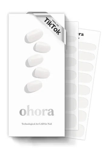 Vista 15 de ohora Tiras de uñas de gel semicuradas (N Clean Girl), color rosa, gelatina, funciona con cualquier lámpara UV/LED, calidad de salón, larga