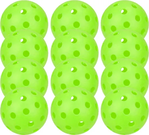 Vista 56 de Paquete de 6 pelotas de pickleball deportivas para exteriores - 40 pelotas de pickleball - Bolas de pickleball de EE. UU. aprobadas por USAPA