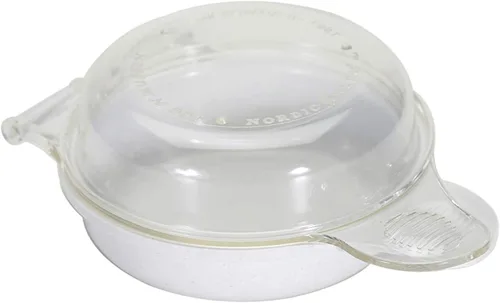 Vista 5 de Nordic Ware Juego de desayuno 3 en 1, 2 piezas, blanco