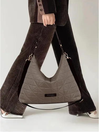 Vista 6 de Wranger Hobo acolchado grande para mujer
