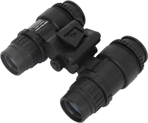 Vista 4 de Gafas tácticas de visión nocturna modelo PVS15 con soporte de casco ajustable para cosplay y exhibición, sin función (negro)