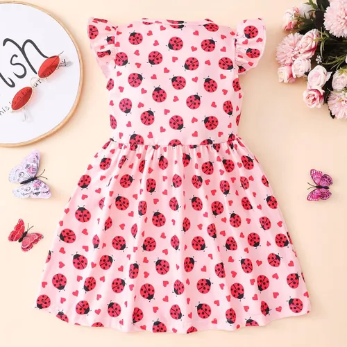 Vista 9 de Vestido de unicornio para niñas de 1 a 8 años