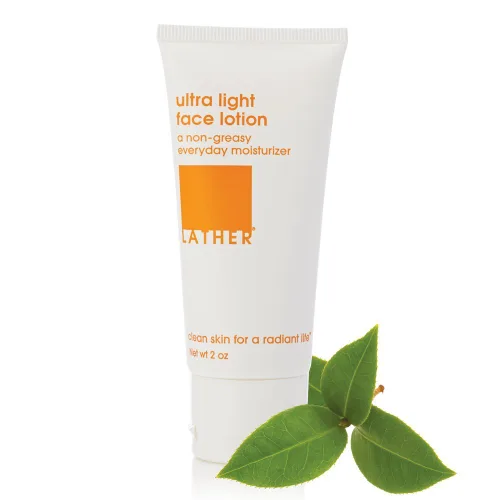 Vista 2 de LATHER Loción facial ultraligera + tóner de equilibrio cítrico Hidratante suave y tónico facial para pieles sensibles Cuidado de la piel