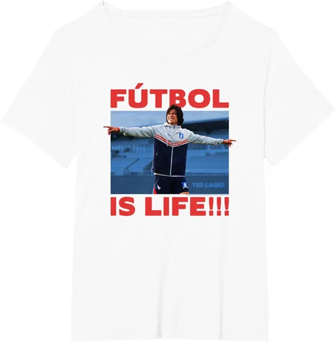 Vista 16 de Ted Lasso Dani Rojas Futbol is Life - Camiseta talla S Negro