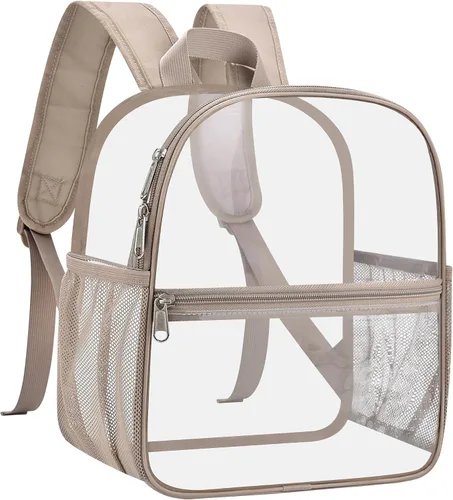 Vista 18 de Mochila transparente USPECLARE aprobada para estadio 12×6×12, Bolso transparente resistente al agua para eventos de estadio, conciertos, trabajo