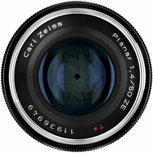 Vista 7 de ZEISS Classic Planar ZE T* 1.969 in f/1.4 Lente de cámara estándar para cámaras Canon EF-Mount SLR DSLR, color negro