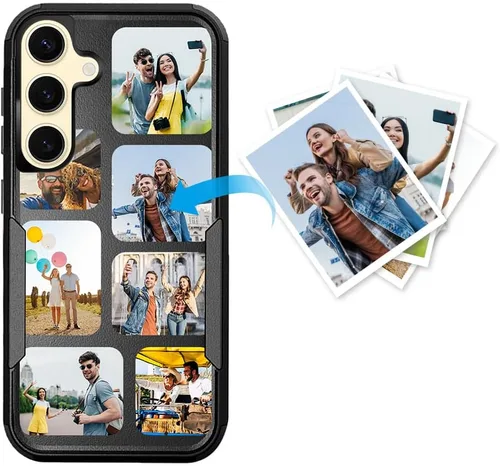 Vista 7 de Funda de teléfono personalizada para Galaxy S20 FE 5G, funda para teléfono multifoto, funda protectora resistente de doble capa a prueba de golpes