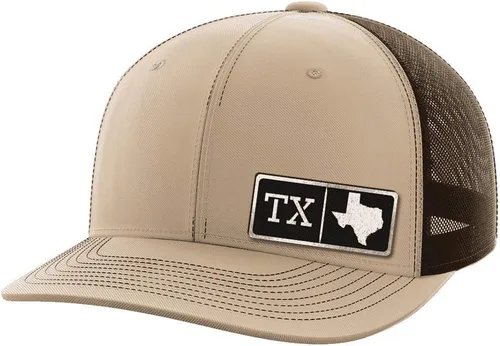 Vista 5 de Sombrero de parche negro de Texas Homegrown Negro/Negro