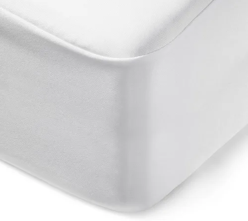 Vista 4 de Amazon Basics Funda de colchón con cremallera, impermeable y a prueba de chinches, tamaño individual