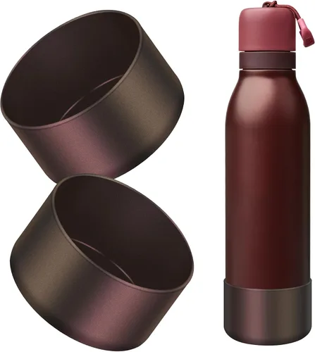 Vista 19 de 2 botas de silicona compatibles con Owala FreeSip Twist de 24 onzas Brisa helada