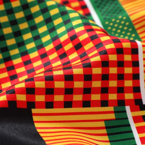 Vista 8 de YOUNGER TREE - Conjunto de ropa para bebé, diseño africano Dashiki Ankara