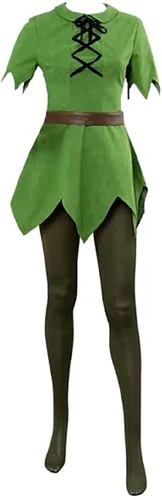 Vista 2 de Disfraz de Peter Pan para elfo, disfraz de Halloween para hombres y mujeres