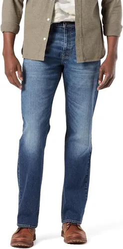 Vista 10 de Levi Strauss Signature Gold Pantalones de mezclilla Flex de ajuste relajado para hombre