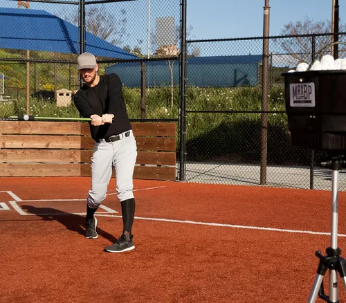 Vista 5 de MaxBP BetterBat - Bate de entrenamiento de visión de béisbol y softbol