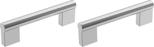 Vista 78 de Amerock Versa 3-3/4 pulgadas (96 mm) de centro a centro Bronce champán Manija de gabinete - paquete de 10 unidades Champagne bronce