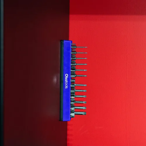 Vista 7 de Organizador Hex Bit, Azul
