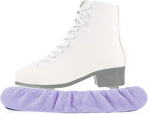 Vista 14 de TUYUU Fundas para patines de hielo, protectores de patines para patines de hockey, patines de patinaje artístico y patines de hielo. Cubiertas