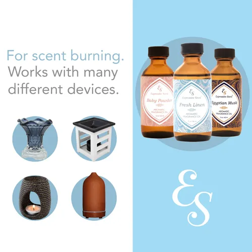 Vista 4 de Expressive Scent - Aceite esencial perfumado para el hogar de 2 onzas (negro hielo)