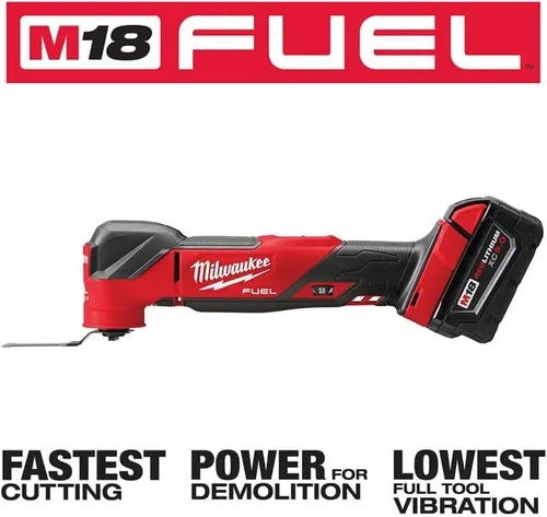 Vista 2 de Milwaukee Electric - M18 Fuel herramienta multifuncional oscilante (KIT)