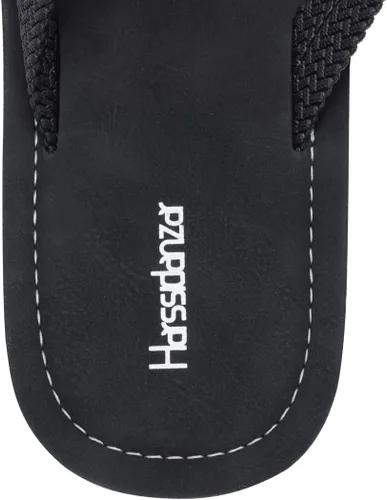 Vista 5 de Harssidanzar Chanclas con punta para los dedos, zapatillas de hombre, informales, zapatillas de surf, zapatillas de playa, baño, verano