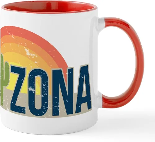 Vista 25 de CafePress ARIZONA Mugs Taza de café de cerámica de 11 oz (11.0 fl oz)