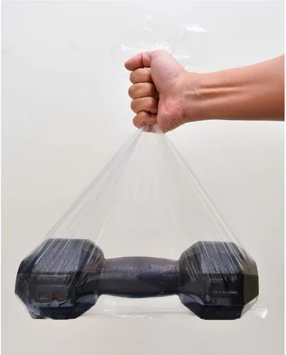 Vista 4 de Wowfit 500 CT 12x18 Bolsas de plástico transparente de 1.1 mil, polietileno abierto plano para pan Food Safe, No Seal Strip or Ties, Sourdough