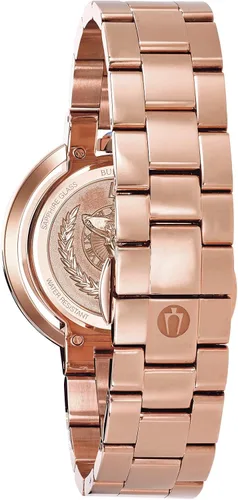 Vista 3 de Bulova Reloj para mujer Metálico Reloj Rubaiyat movimiento de cuarzo