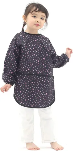 Vista 22 de Plie Kids Waterproof Art Smock – Long Sleeve Apron for Painting, Baking, Sensory Play (Ages 1–10)