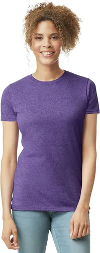 Vista 2 de Gildan Camiseta de algodón Softstyle para mujer, estilo G64000l, paquete múltiple