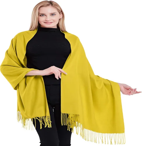Vista 17 de CJ Apparel 100% Cashmere Shawls Shawl Scarf Wrap Stole Scarves Wraps Stoles Azul bebé