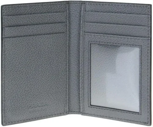 Vista 6 de Prada los hombres de piel negro largo cartera 2mv836Saffiano Nero + Mercurio