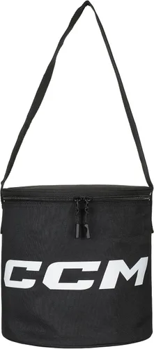 Vista 3 de CCM Bolsa de disco de hockey, color negro - Capacidad para hasta 50 discos