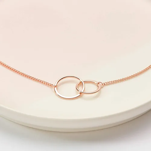 Vista 2 de Dear Ava Collar de regalo para mujeres y niñas, colgante de joyería moderna ajustable, idea de regalo de amor para ella con tarjeta sincera, regalos