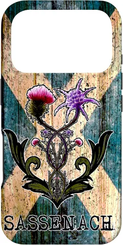 Vista 30 de Purple Thistle Flower Scottish Flag Scots Sassenach Vintage Case for iPhone 17