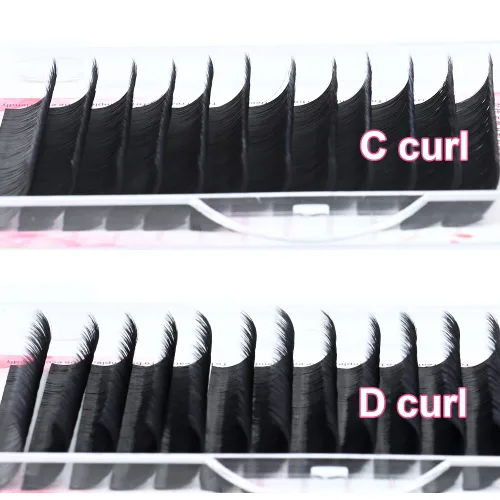 Vista 5 de NAGARAKU Easy Fan - Extensiones de pestañas prefabricadas en abanico de 3 capas, pestañas autoflorecientes de mega volumen, pestañas automáticas